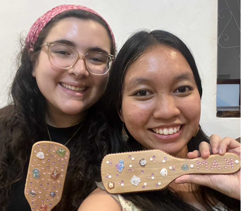 Allie and Kamila in Manila