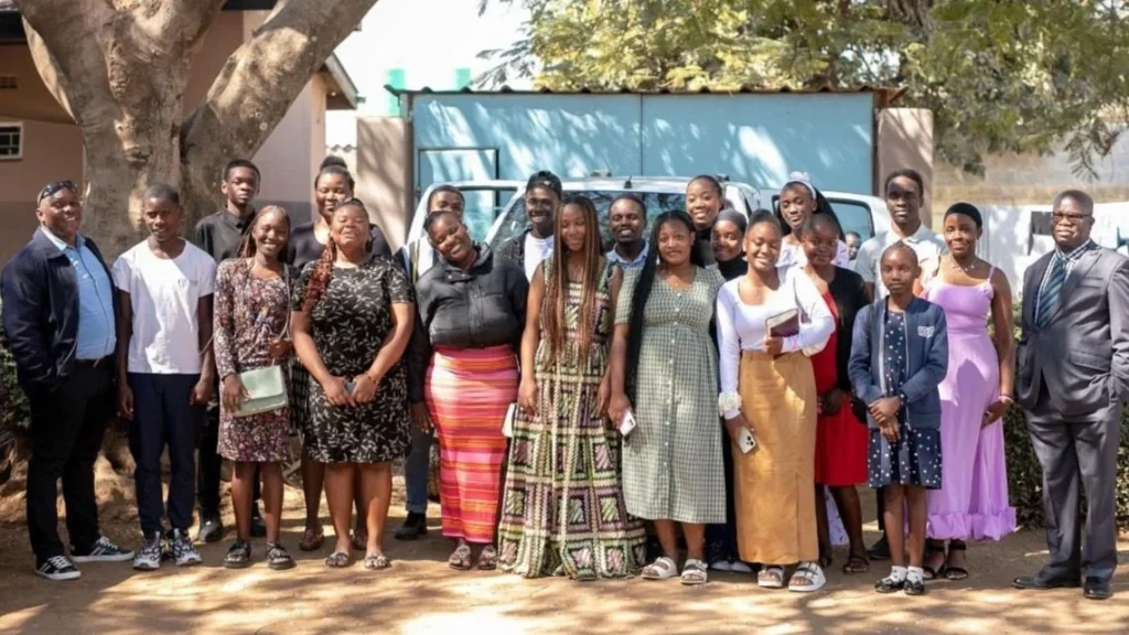 This summer, 19 people were baptized during a single service at Kwabata Baptist Church in Lusaka, Zambia.  Eight of these were students who came to faith in Jesus through the ministry of Campus Outreach.