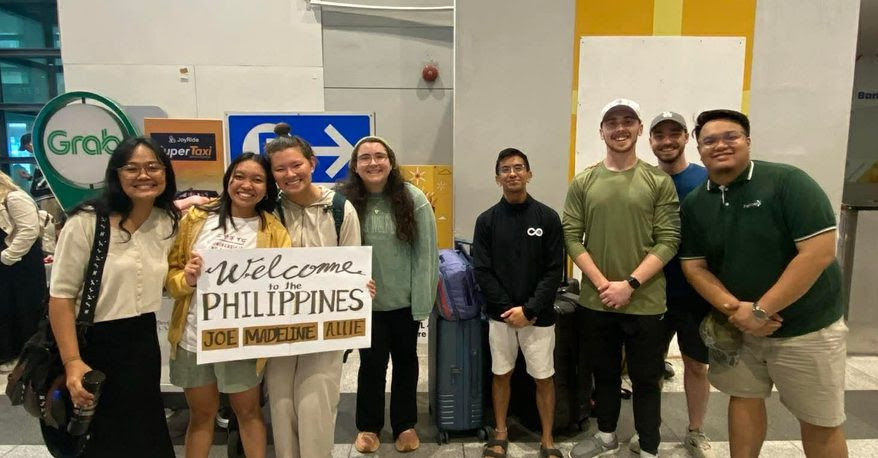 Allie arrives in Manila